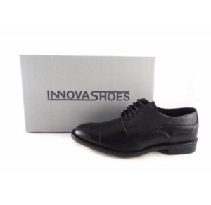 Zapatos vestir con cordones hombre piel Innova Shoes color negro
