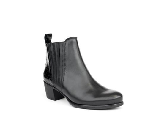 Botín suela de goma superconfort Desireé Shoes NEUS17 negro
