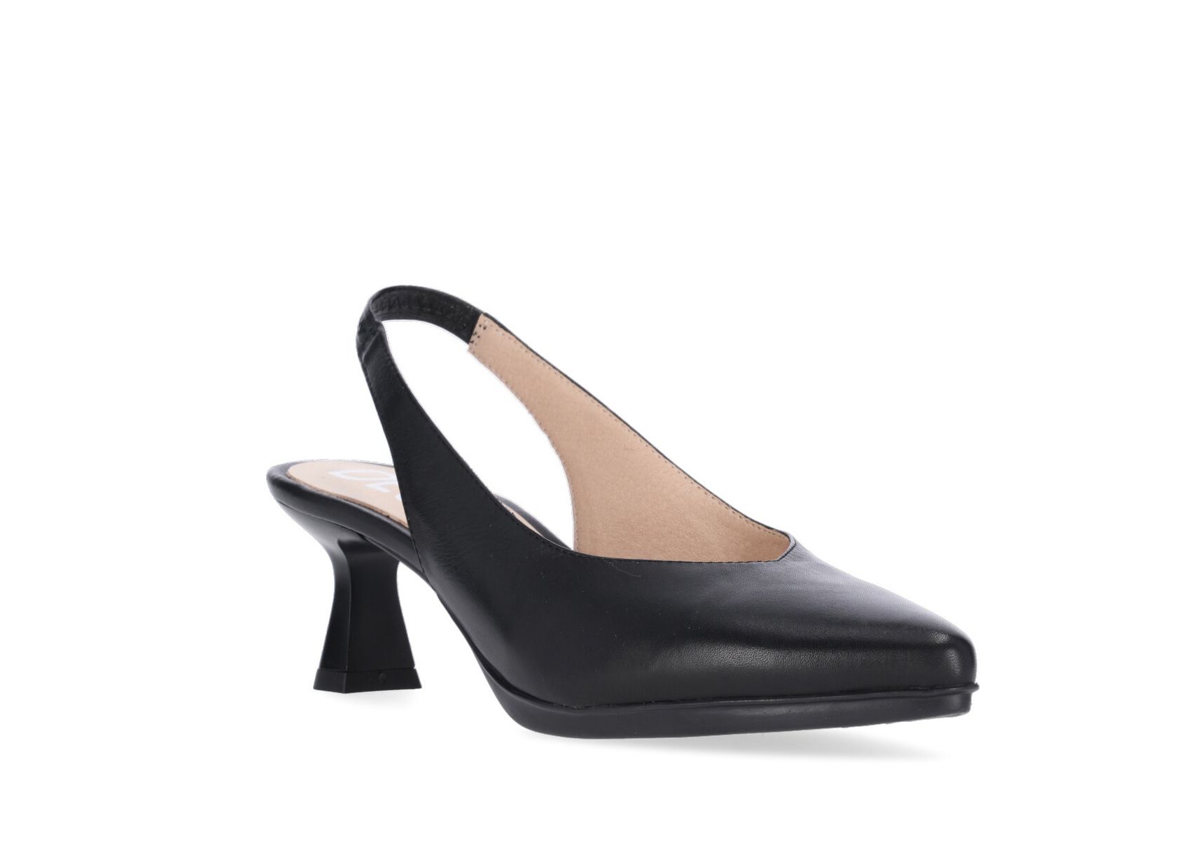 Zapatos de salón destalonado Desireé Shoes Maia1 color negro