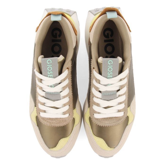 Sneakers Gioseppo Retro doradas con detalles Selkirk